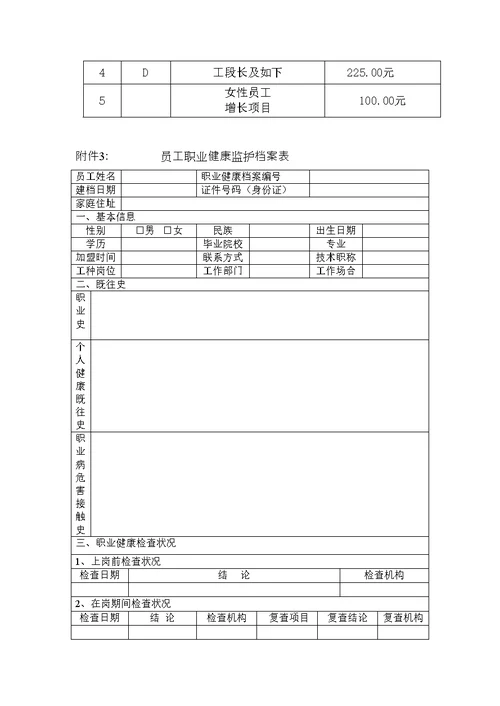 公司员工职业健康体检统一规定