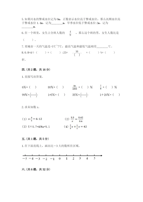 河北省【小升初】2023年小升初数学试卷【夺冠系列】.docx