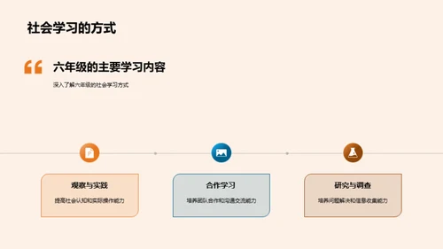 探索六年级学习之旅