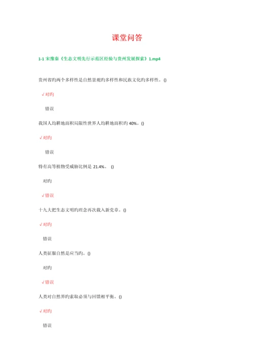 2023年贵州省专业技术人员继续教育问答及答案.docx