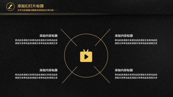 黑金大气金融学商务风专业毕业答辩通用PPT模板