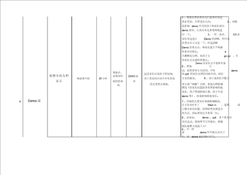 体验课流程及关键点总结