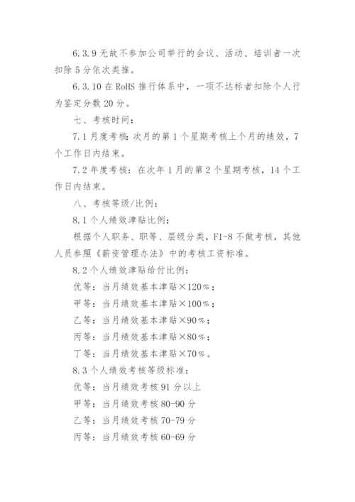 管理层绩效考核方案的制定.docx