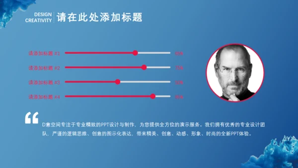 欧美风微立体商业计划书通用PPT模板