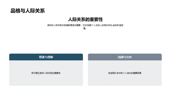 品格教育全景解析