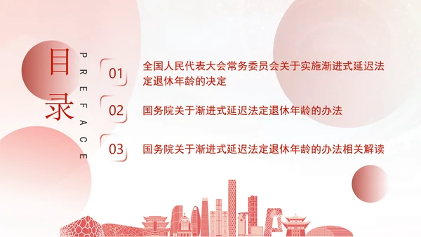 全国人大常委会关于实施渐进式延迟法定退休年龄的决定专题党课PPT