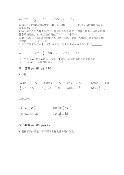 北京版六年级下册数学期末测试卷（完整版）.docx