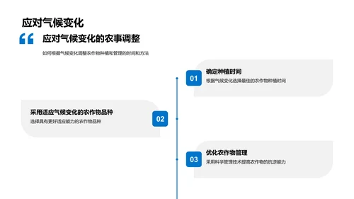 气候变迁与农业策略