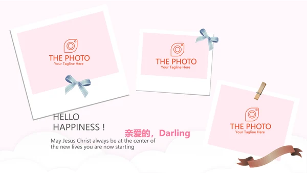 粉色时尚母婴育婴动态PPT