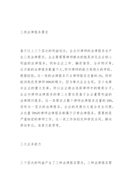 打造律师的业务能力赵宏瑞法律论文网.docx