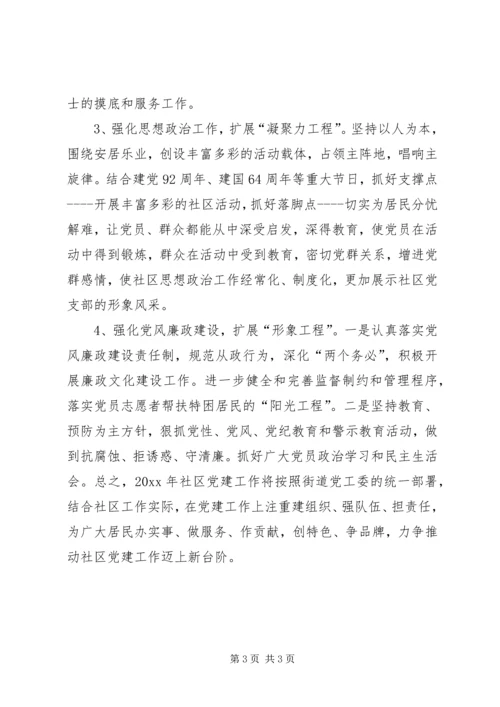 社区党支部年度党建工作计划 (3).docx