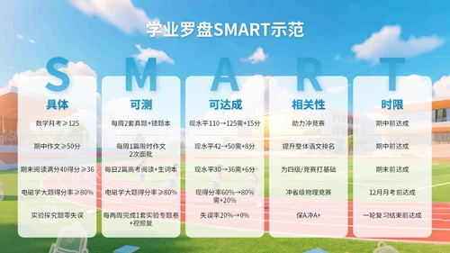 蓝色3D立体风三年二班开学主题班会PPT模版