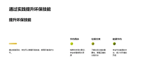 绿色行动力：校园与社区