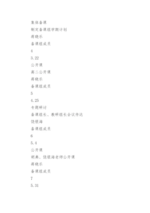 高一政治备课组总结.docx