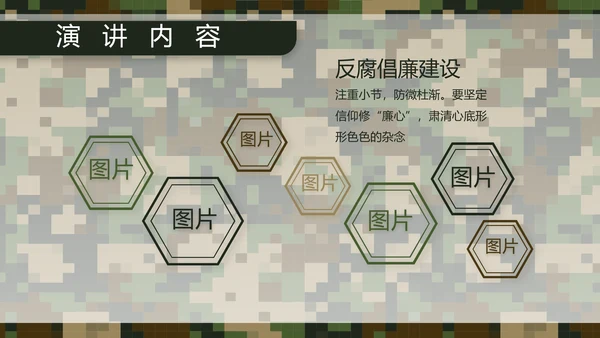 迷彩风部队军事个人工作总结汇报PPT