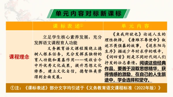 第三单元（单元解读课件）-九年级语文下册同步备课系列（统编版）(共24张PPT)