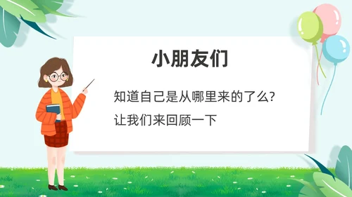 绿色小清新淡雅简约身体器官知多少幼儿园医学科普课件PPT
