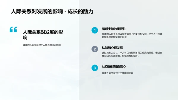 构建健康人际关系教学