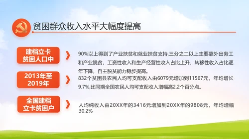 升国旗唱国歌少先队员童心向党PPT动态模板