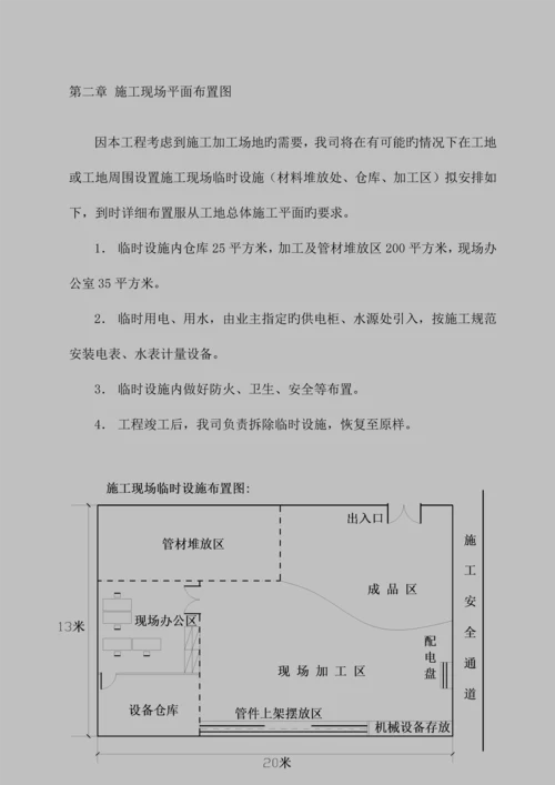 消防工程施工组织设计方案完整版.docx