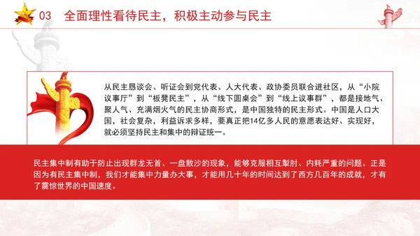 大学生党课究竟应该怎样看待民主ppt课件