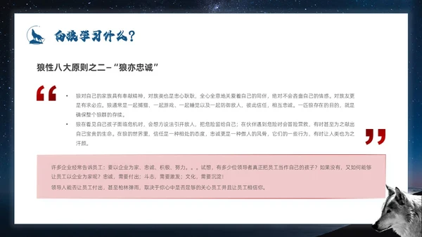 蓝色简约商务风如何打造狼性团队企业培训PPT模板团队建设