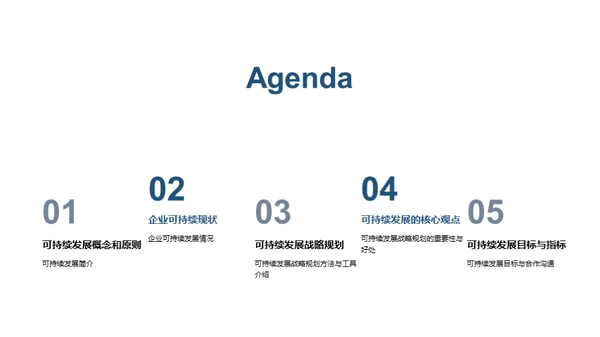 走向永续：企业战略篇