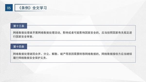 2024年网络数据安全管理条例解读学习PPT课件