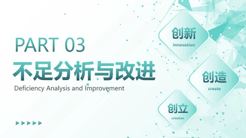几何数据科技风季度工作总结PPT模板