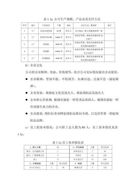 驼中王公司卓越绩效自评报告1.docx