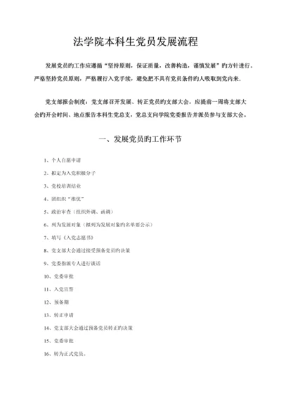 本科生党员发展标准流程.docx