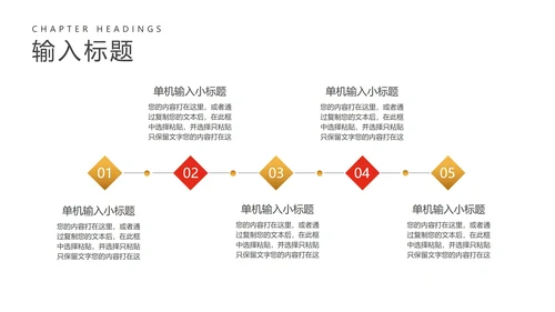 红色插画风中国城市发展党政会议工作报告PPT模板