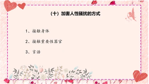 性知识讲座PPT模板