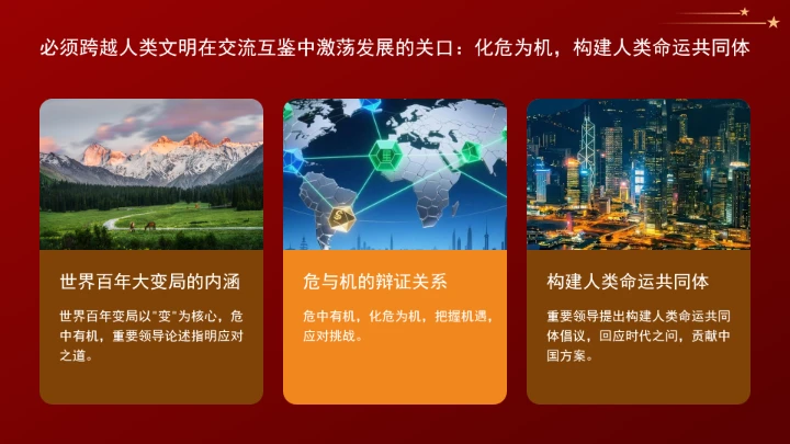 学习重要领导关于胸怀“两个大局”的重要论述党课ppt课件