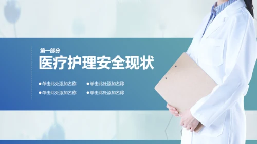 医疗护士护理安全管理通用PPT模板
