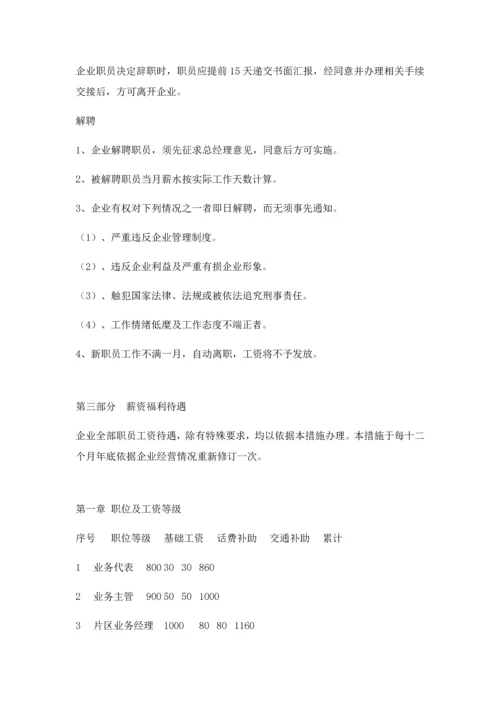 商贸公司管理标准规章核心制度.docx