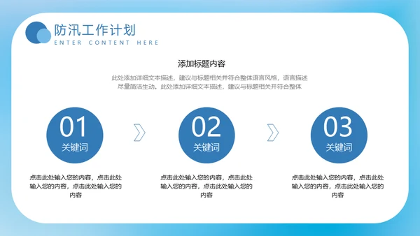 夏季汛期防洪防汛救灾安全讲座通用PPT模板