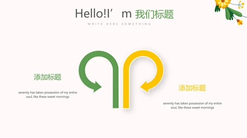 绿色健康营养师年终工作总结动态PPT