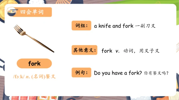 Unit 5 Dinner‘s Ready 单元复习(一)-单词词组+典型例题（共25张PPT）