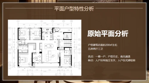 新中式室内装修设计通用PPT模板