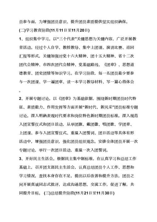 教育叙事之团员意识教育活动专项方案.docx