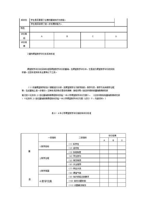 教师课堂教学评价表[1]