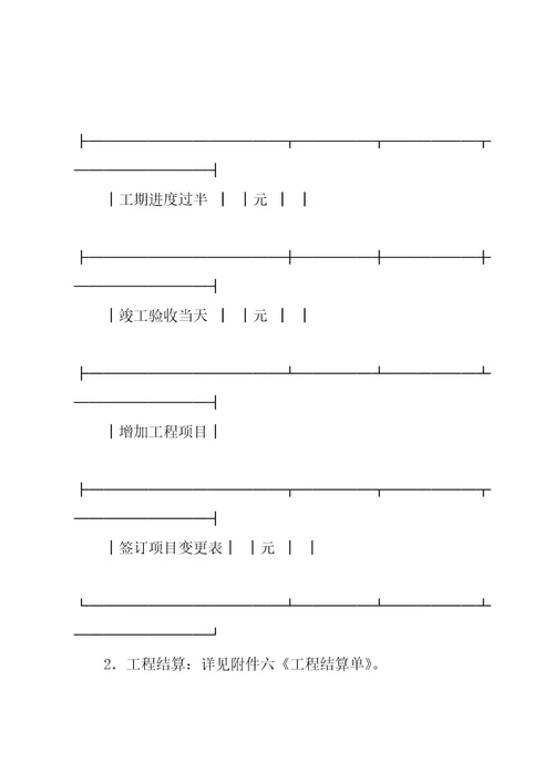 家庭装修合同