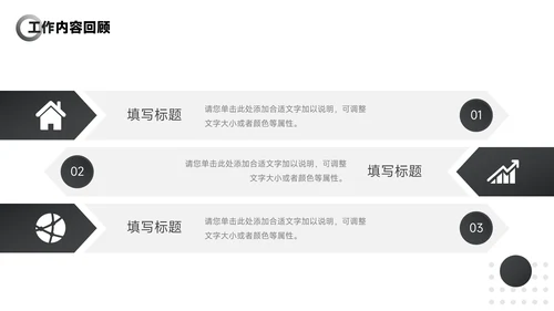 黑色渐变商业项目计划书PPT模板