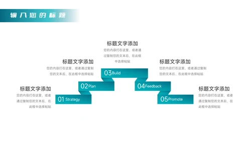 蓝色图文简洁领导力培训PPT模板