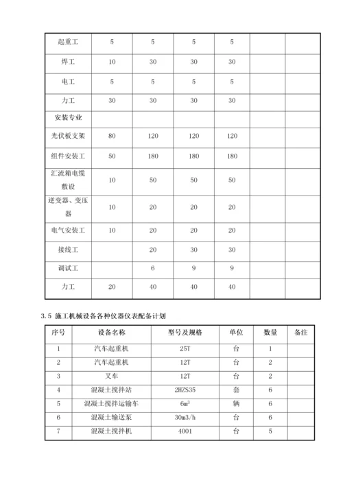 光伏电站工程施工组织总设计方案.docx