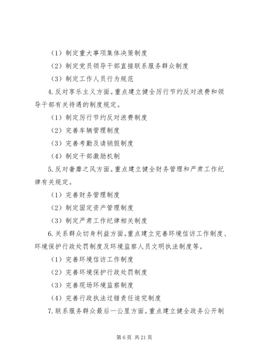 党委群众路线教育实践活动制度建设计划.docx