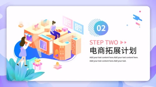 跨境电商商业计划书通用PPT模板