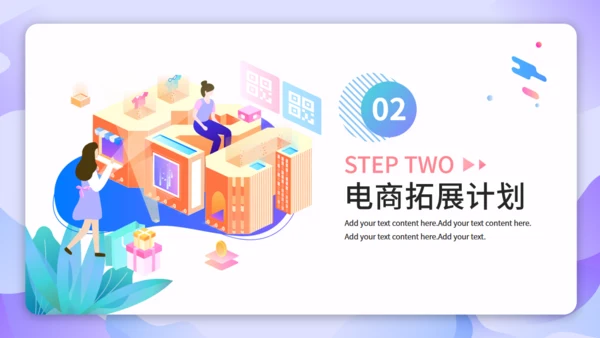 跨境电商商业计划书通用PPT模板