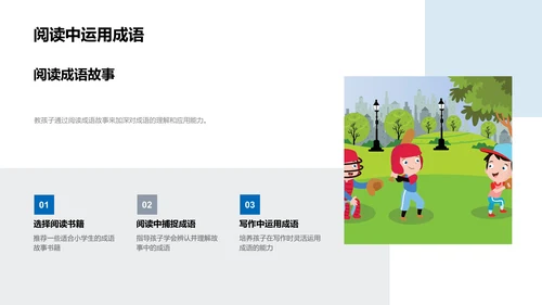 成语学习实用策略PPT模板
